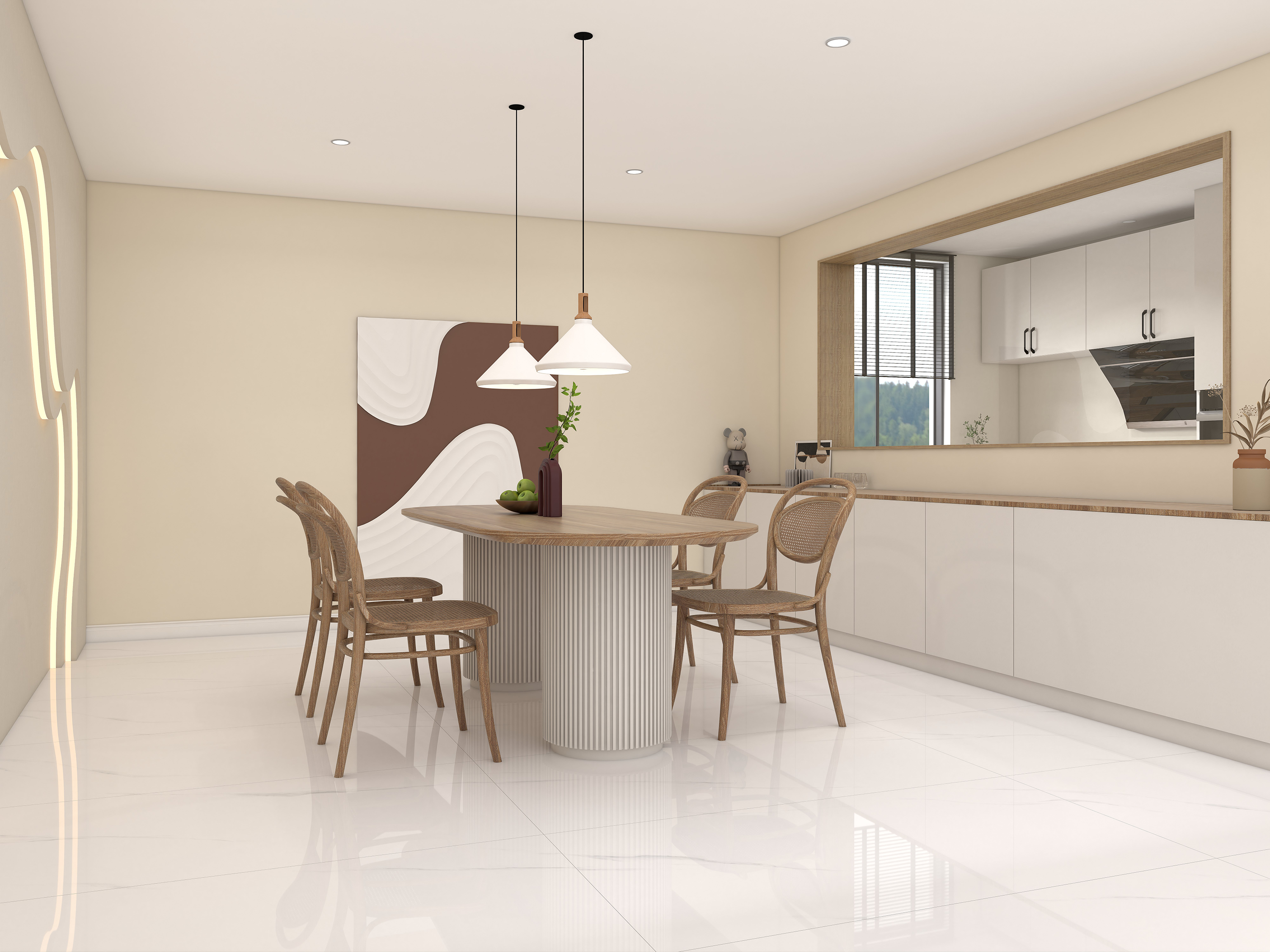 30 X 60 Moonlight White